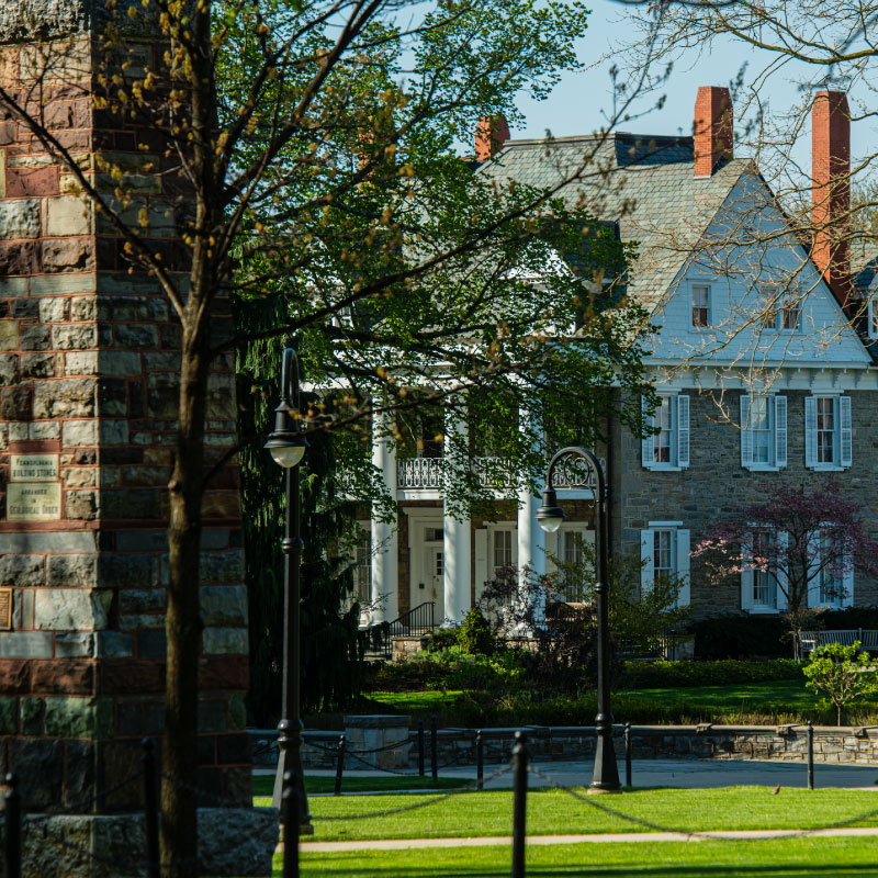 Exterior of the Hintz Alumni Center at Penn State